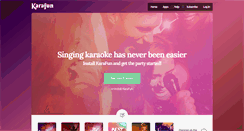 Desktop Screenshot of karafun.com
